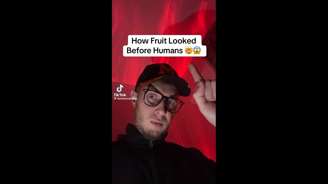 Look how fruit looked before humans