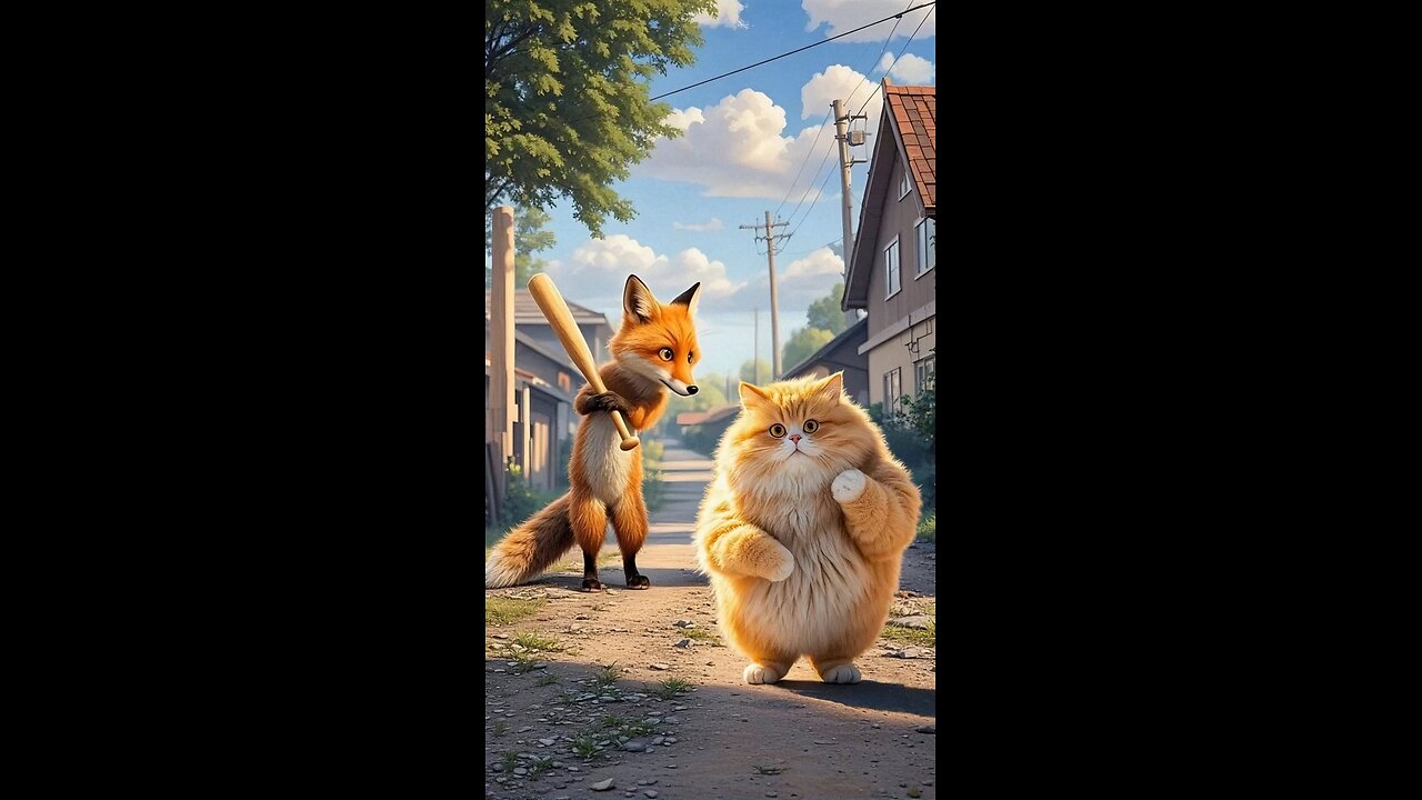 Mr Orange Cat got Attacked by Animal.
