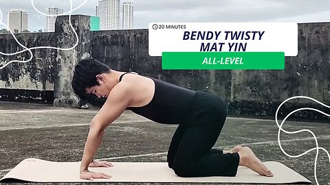 Something About 20-Min. Bendy Twisty Yin | Mat Yoga for All Levels