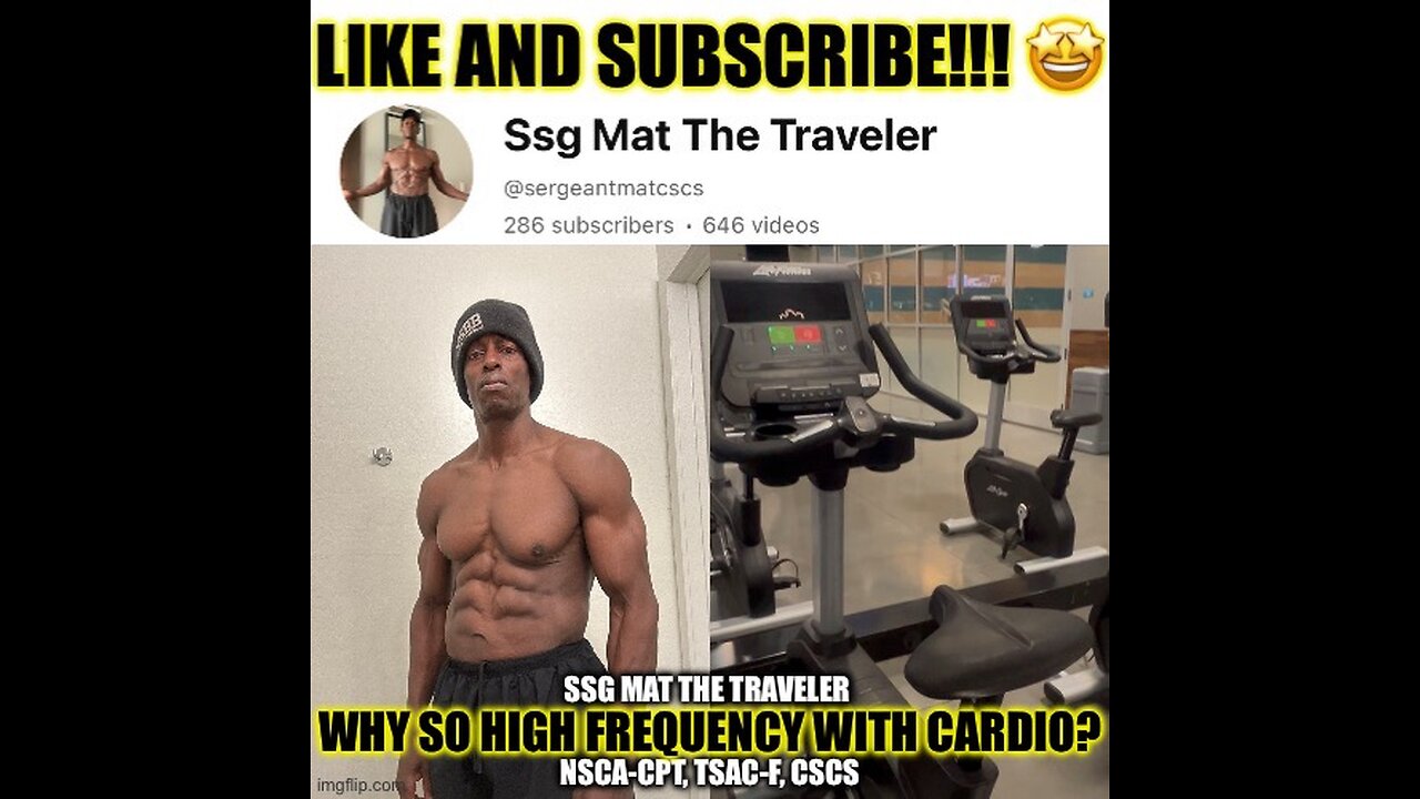 Day 1002: Why So High Frequency Cardio?