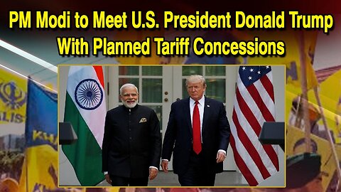 LIVE : 11-02-25 | PM MODI TO MEET U.S. PRESIDENT DONALD TRUMP WITH PLANNED TARIFF CONCESSIONS