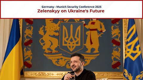 Defiance & Diplomacy: Zelenskyy on Ukraine's Future | Security & Minerals Trade | MSC 2025 | Germany