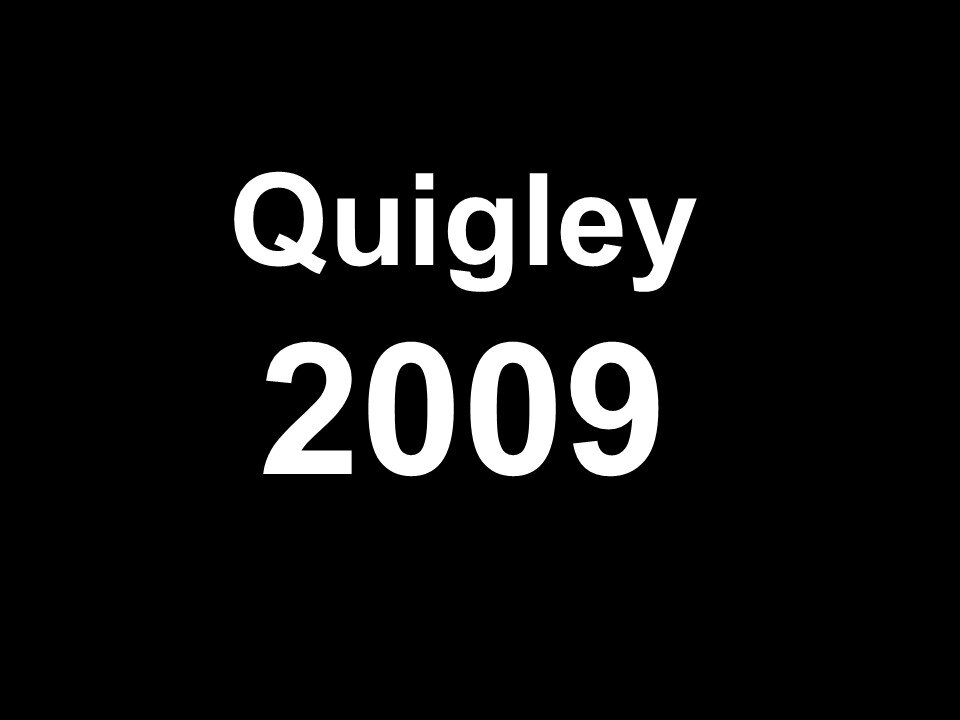 Quigley 2009