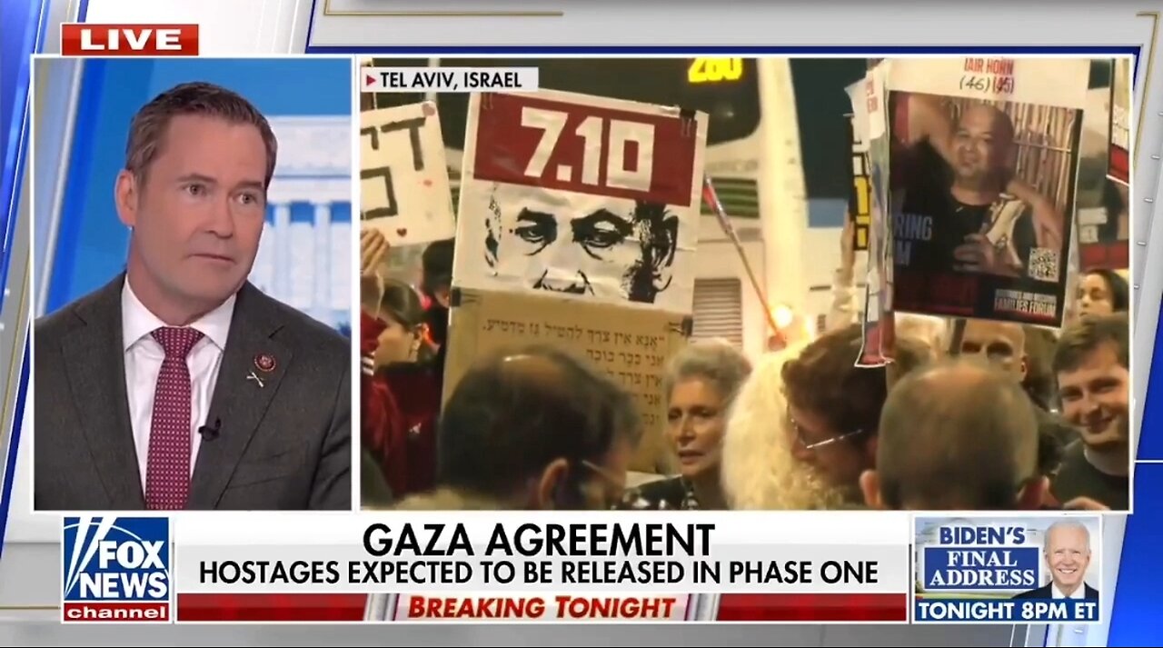 Mike Waltz: Israel/Hamas Deal Is The Trump Effect