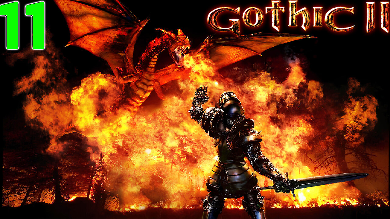 [Classic RPG] ⚔️ Gothic II - Enhanced (2002)⚔️ Nameless Hero Returns 🐲 The Dragon Hunt 🐲 Part10
