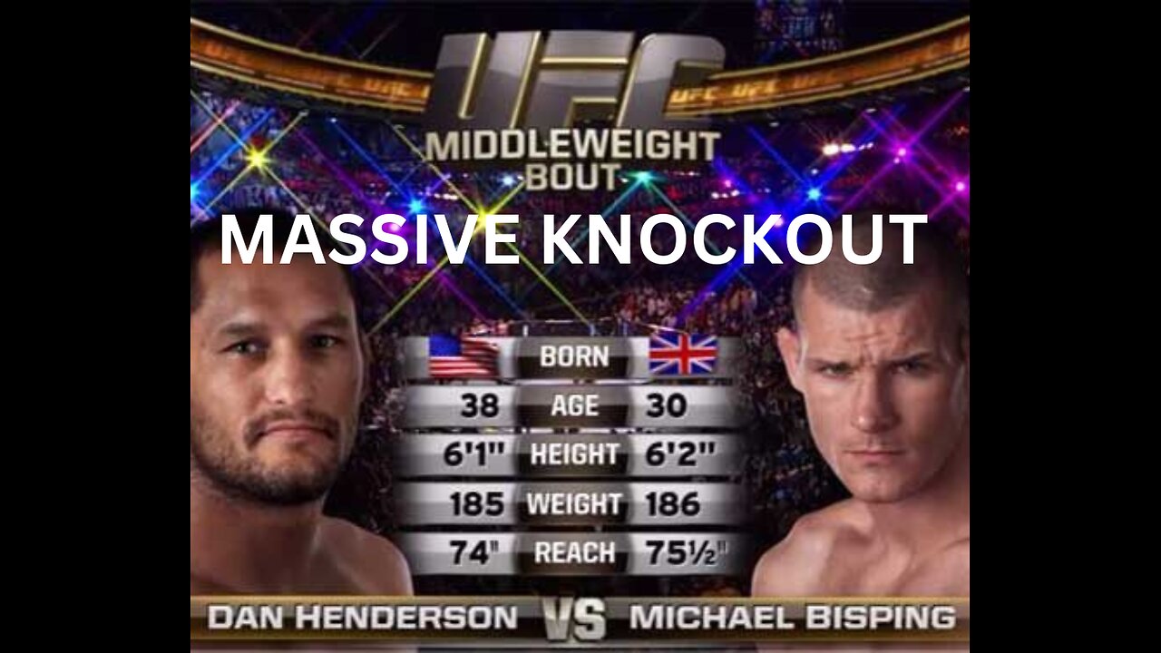 MICHEAL BISPING VS DAN HENDERSON BREAKDOWN