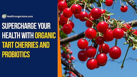 Supercharge your health with Organic Tart Cherries and Probiotics