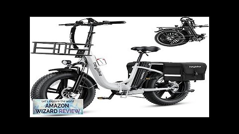 Heybike Ranger Electric Bike for Adults 1000W Motor Peak Ebike 28MPH [20" Review