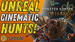 Monster Hunter Wilds - Day 3 Playthrough, the CINEMATICS are AMAZING!!