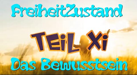 FreiheitZustand - Teil XI - Das Bewusstsein