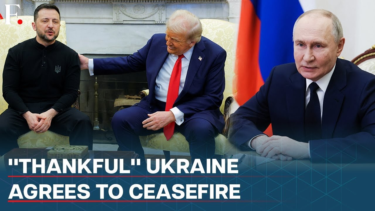 Ukraine Agrees To 30-Day Ceasefire With Russia After Talks With US in Saudi Arabia | N18G