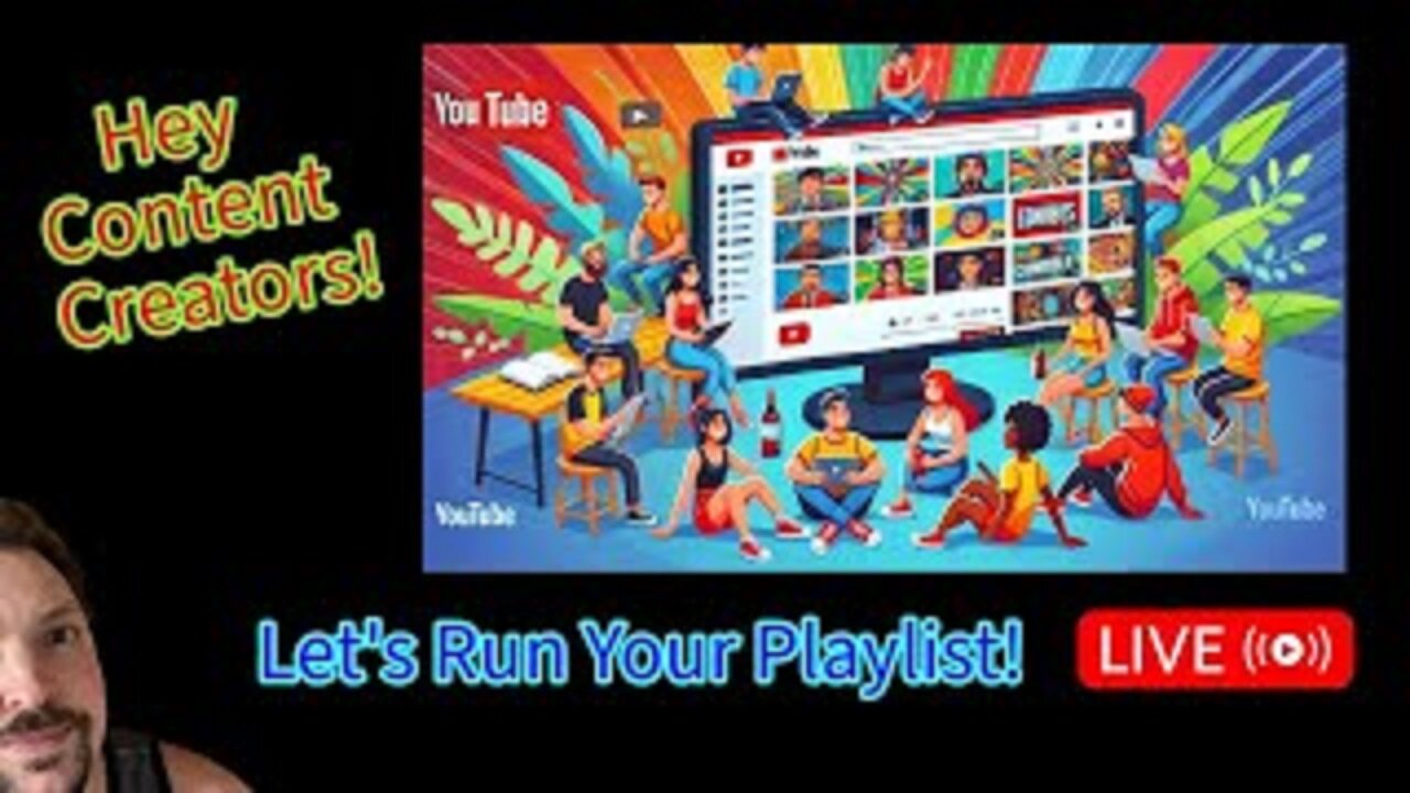 Hey Content Creators! Let's Run Your Playlist! #ContentCreator #VideoCreator #CreatorCommunity