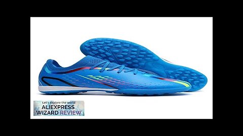 2023 Men's Soccer Shoes Large Size Ultralight Football Boots Boys Sneakers Non-Slip Review