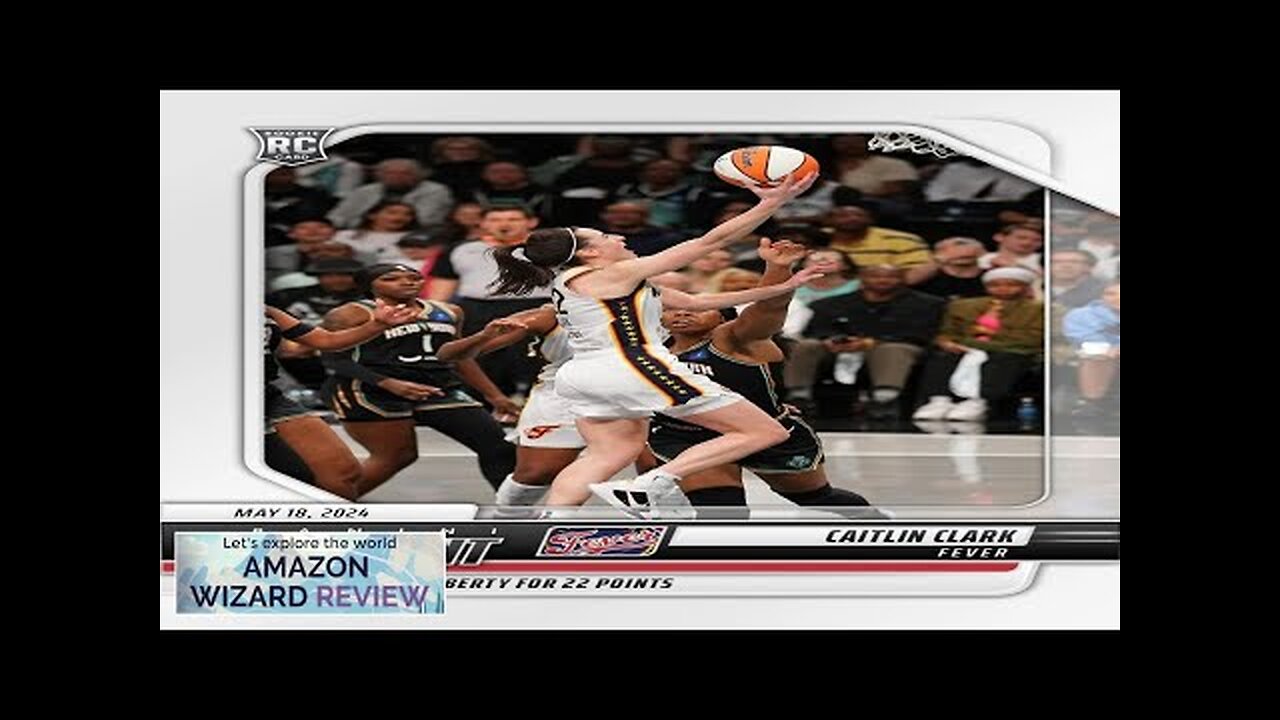 2024 Panini Instant WNBA Caitlin Clark #19 Rookie RC Basketball Card Review