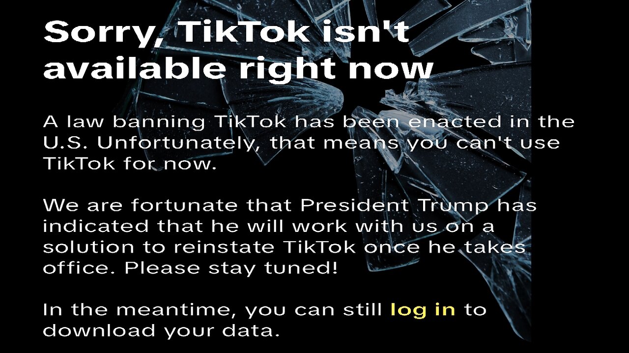 SUPREME COURT RULES TIKTOK TO SHUT DOWN UNLESS SOLD TO US BUYER ⚔️