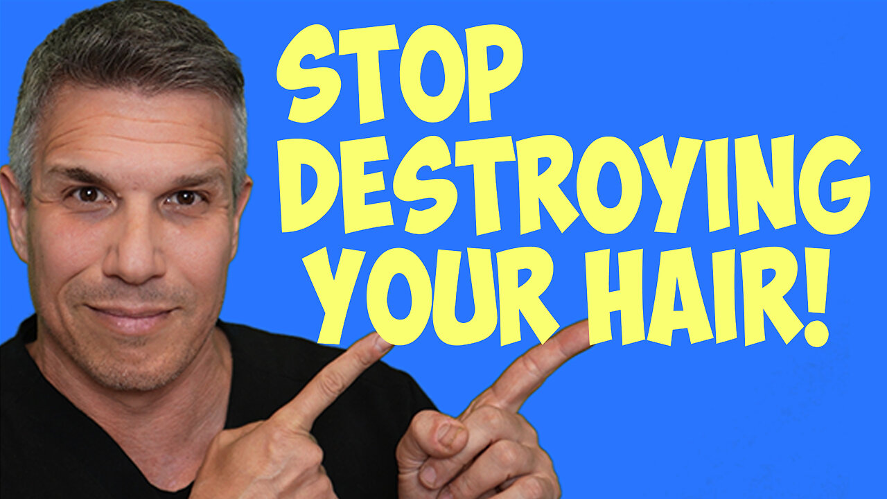 STOP DESTROYING YOUR HAIR!