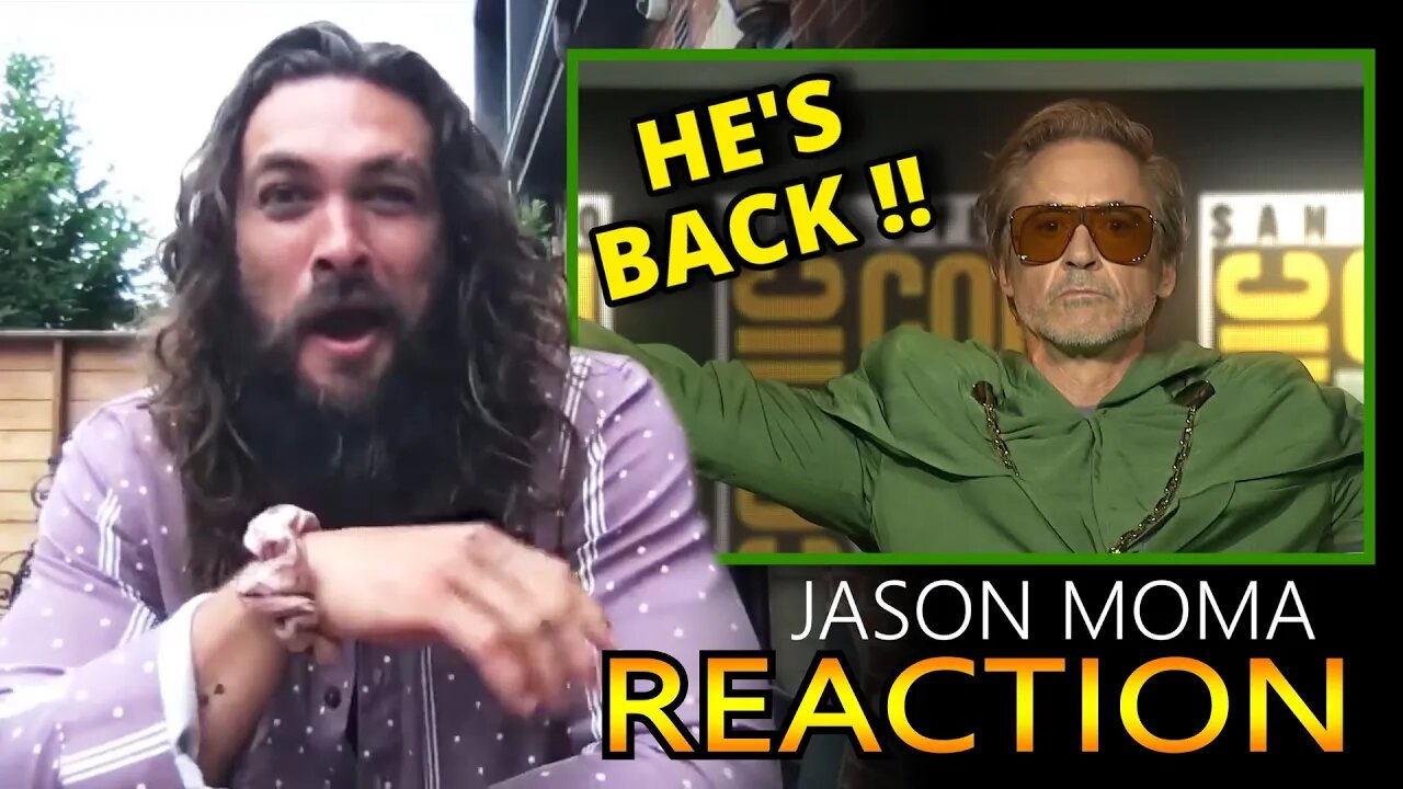 Jason Momoa | Robert Downey Jr Returns as Dr. DOOM