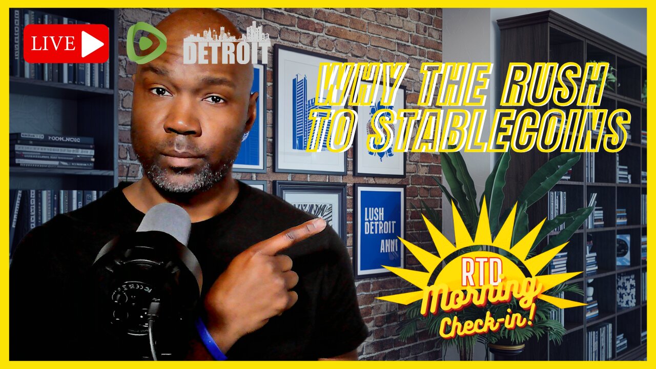 Wyoming, Trump & Tether: Is This the New U.S. Dollar? - WHAT'S THE HURRY? | Morning Check-In