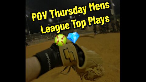 POV Softball Mens League Top Plays