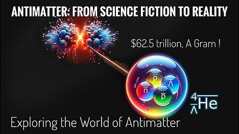 What is Antimatter? Explained |Most Dangerous Substance in the Universe?|Universe's Biggest Mystery?