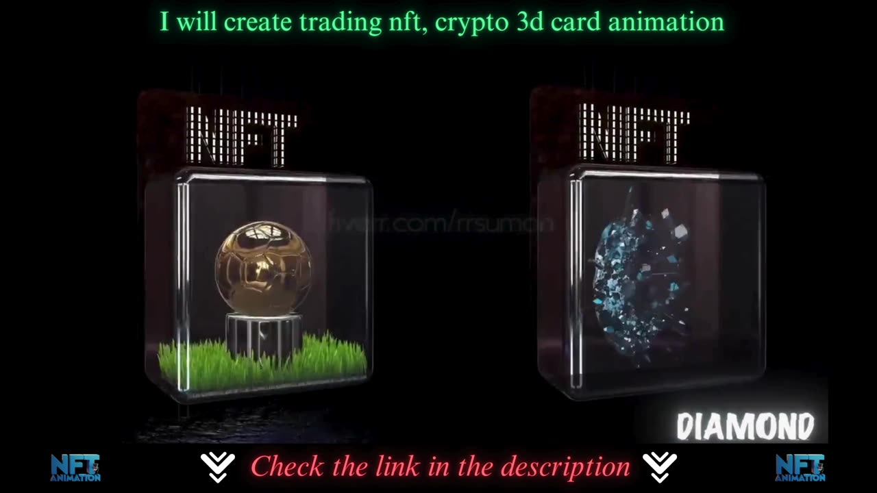 "🔥 3D NFT & Crypto Trading Card Animations for Your Collection! 🎥✨"