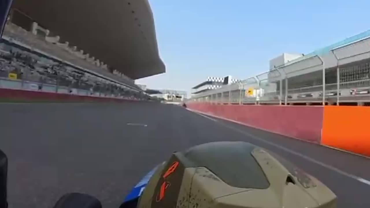 Formula 1 Racing On BIC Track, India