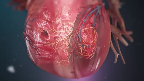 Human heart anatomy