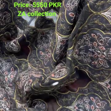 3pc embroided suit by Bareeze