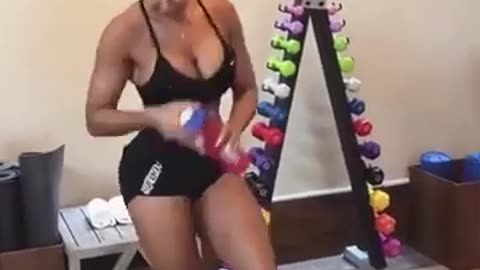 Hot Fitness Model Sumeeta Workout