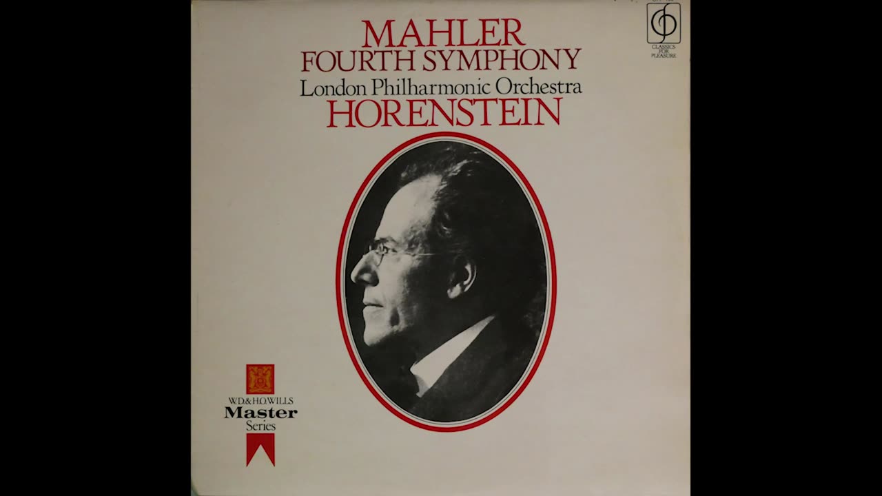 Mahler - Symphony No 4- Horenstein, London Philharmonic (1971) [Complete LP]