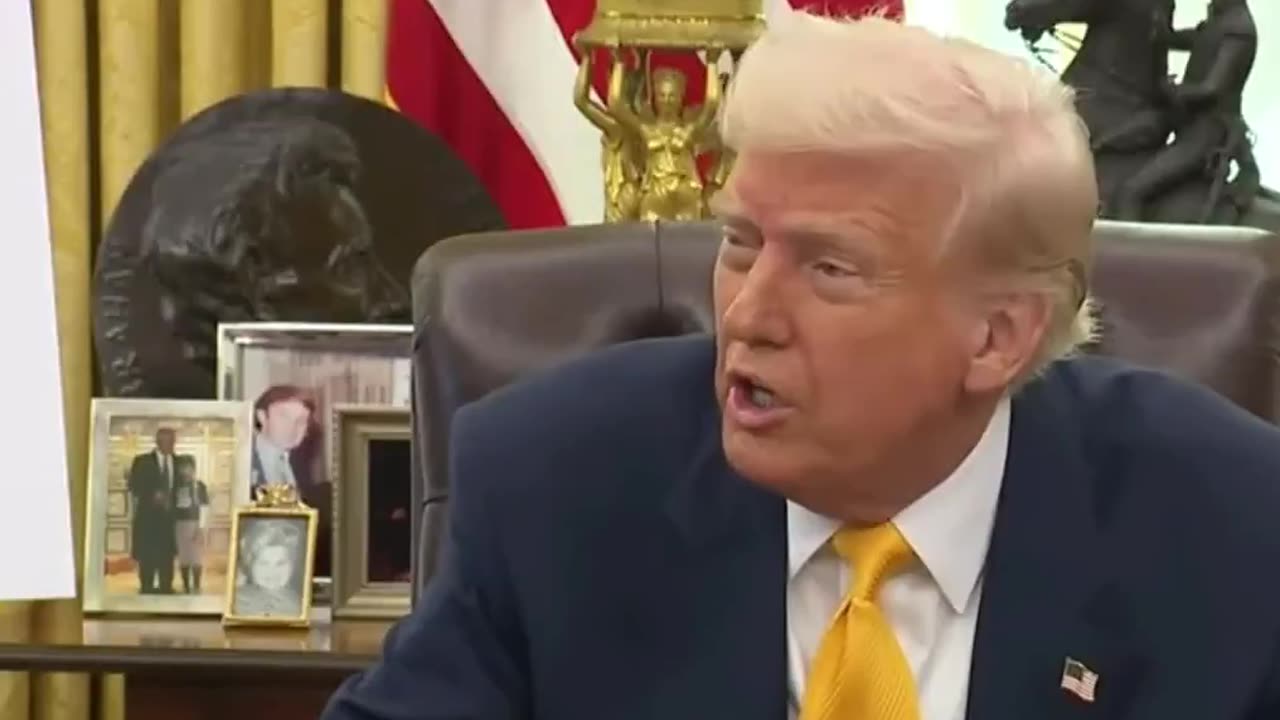 President Trump Talk About Canada Tariffs