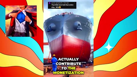 Mega Ship’s First Voyage – Watch This Engineering Marvel in Action!