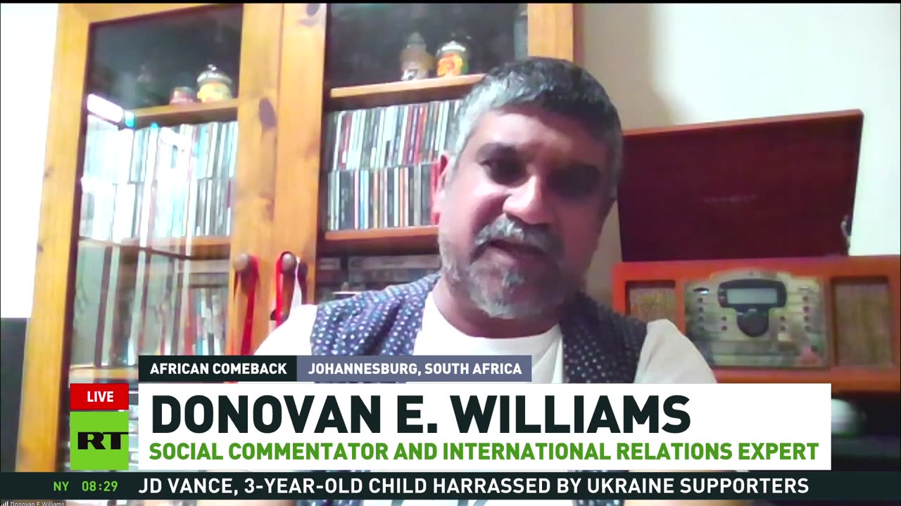 'Trump doesn't want to be convinced, S. Africa must address apartheid wrongs' – Donovan Williams