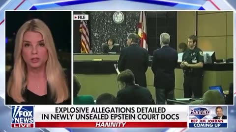 Pam Bondi "anyone connected to Epstein CAN'T prevent their names from being revealed in public