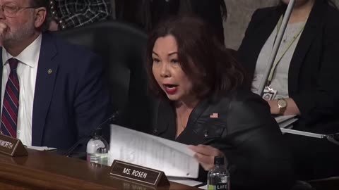 Sen. Tammy Duckworth screams at Pete Hegseth