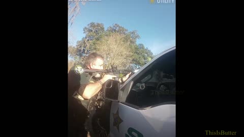 Bodycam footage shows Alachua man arrested after vandalism, knife threat, and barricade