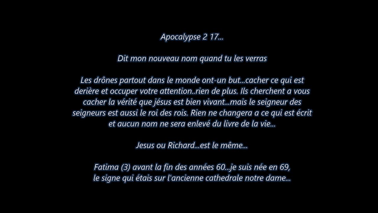 SIGNES DE LA FIN DE CHAQUE COTÉ DU FLEUVE...APOCALYPSE 22 1-5