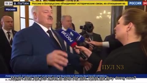 Rybar 🔊 📝Commentary from Belarus President Alexander Lukashenko to journalists in the Kremlin📝