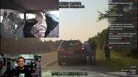 #bodycam REACTION: Female POOPS during DWI Traffic Stop Fights & Bites Arkansas State Trooper