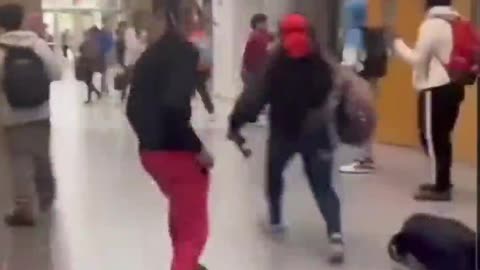 Dude Gets Jumped By 2 Guys And Beats The Brakes Off Both Of Them Like The Last Boss