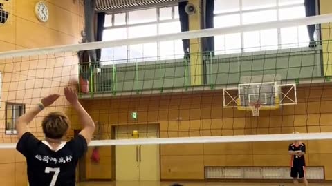 vollyball trick