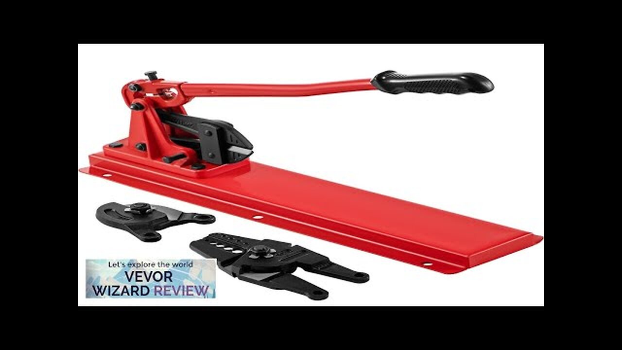 VEVOR Bench Swager Tool 24" Wire Rope Swaging Tool w/Crimper Cable Bolt Review