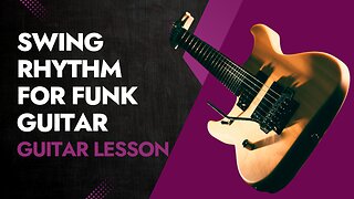 Master Funk Guitar Swing! 🎸🔥 Learn Essential Strumming Patterns