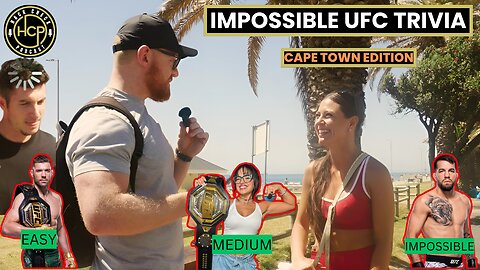 Impossible UFC Questions | Trivia for Cash in Cape Town