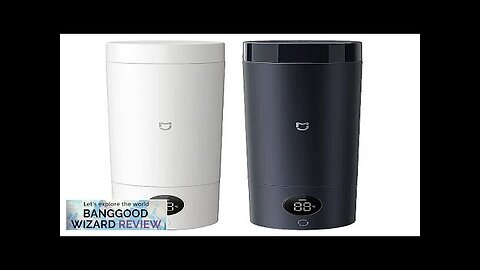 Xiaomi Mijia Portable Electric Heating Cup 2 350mL Temperature LED Thermos 316 Review