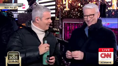 Anderson Cooper Grimaces, Gags After His Second Shot of Tequila