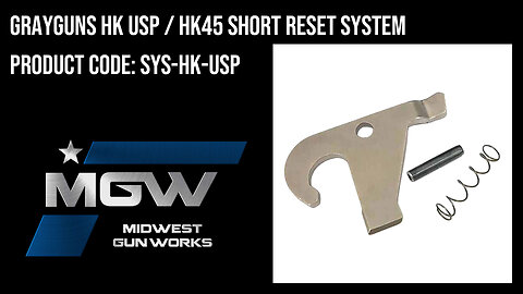 Grayguns HK USP / HK45 Short Reset System - SYS-HK-USP