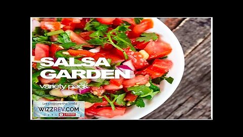 All-in-One Salsa Garden Variety Seed Pack Grow Pico de Gallo – Review