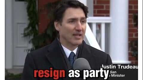 JUSTIN TRUDEU RESIGNS!