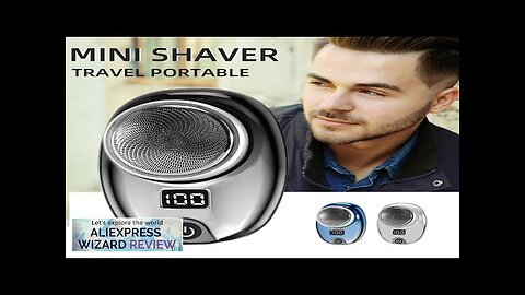 Portable Electric Shaver USB Rechargeable Mini Shave Electric Razor Pocket Shaver Waterproof Review